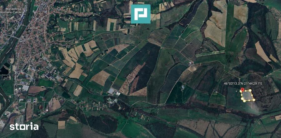 Teren de 43400 mp, în Vărădia de Mureș