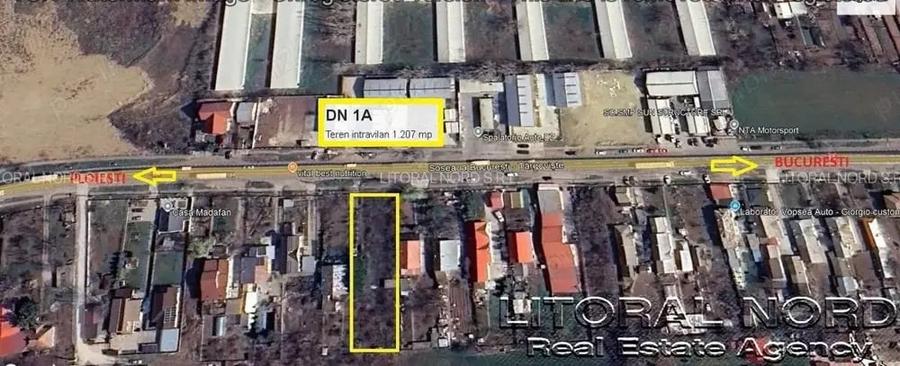 Teren de 1207 mp, în Mânăstirea