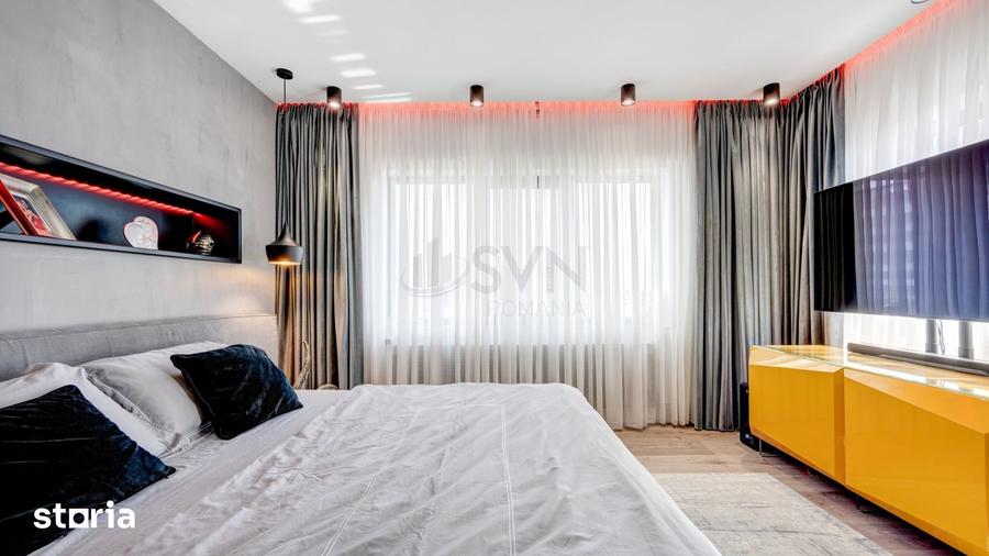Apartament cu 5 camere, mobilat în Băneasa