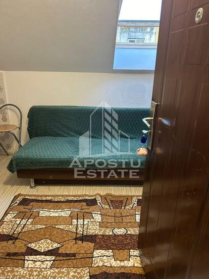 Garsonieră nedecomandată, mobilată în Iosefin