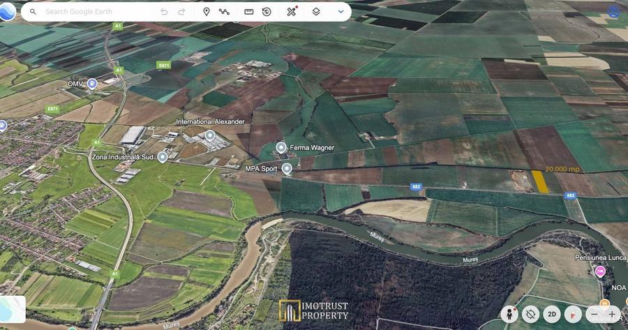Teren agricol extravilan de 20000 mp, în Sud