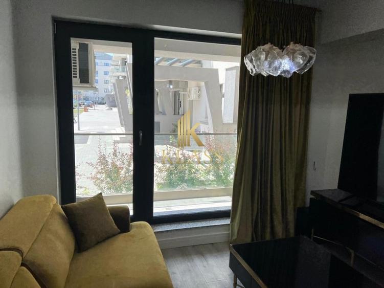 Apartament cu 2 camere semidecomandat, mobilat în Pipera
