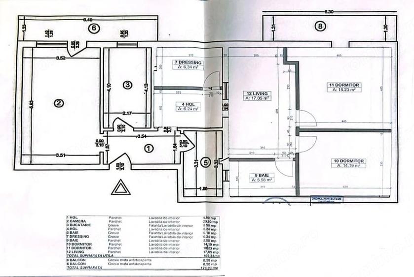 Apartament cu 5 camere decomandat în Dobroești