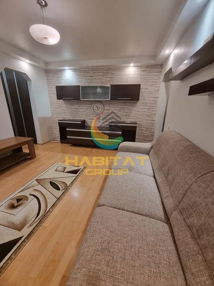 Apartament cu 2 camere semidecomandat, mobilat în Brâncoveanu