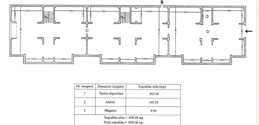 Spațiu comercial, de 600 mp, în Lunca Cetățuii