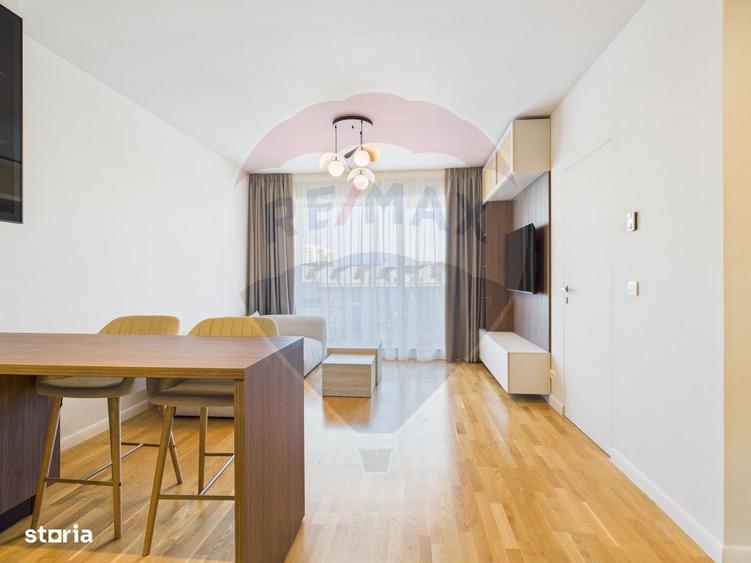 Apartament cu 2 camere, mobilat în Grivița