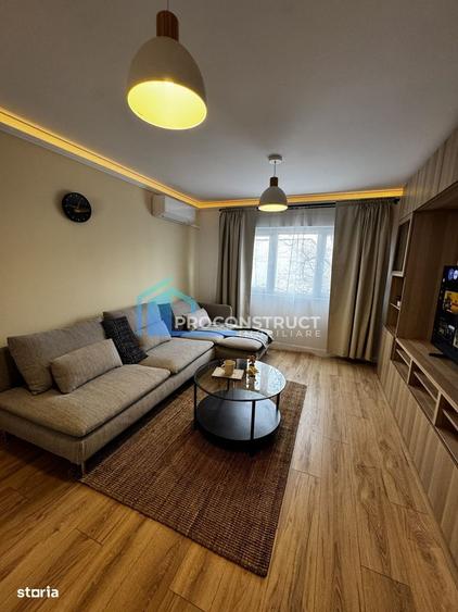 Apartament cu 4 camere semidecomandat, mobilat în Cetății