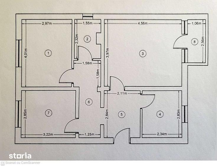 Apartament de inchiriat, 3 camere, cartierul George Enescu, Suceava - 6