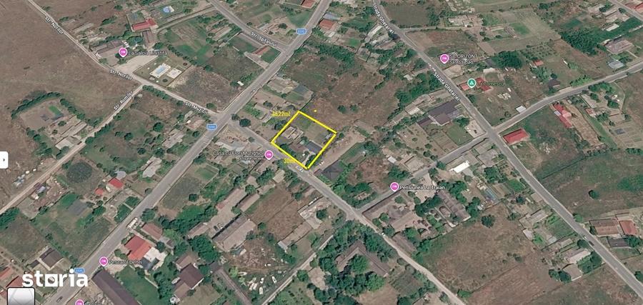 Casă cu 4 camere cu Teren 1387 Mp în Murighiol