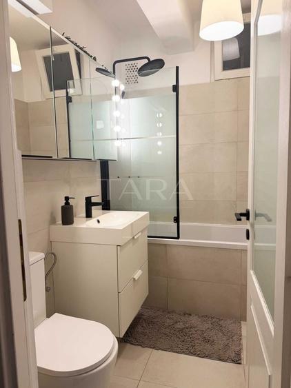Apartament cu 3 camere, 56 mp, complet mobilat, zonă centrală. - 5