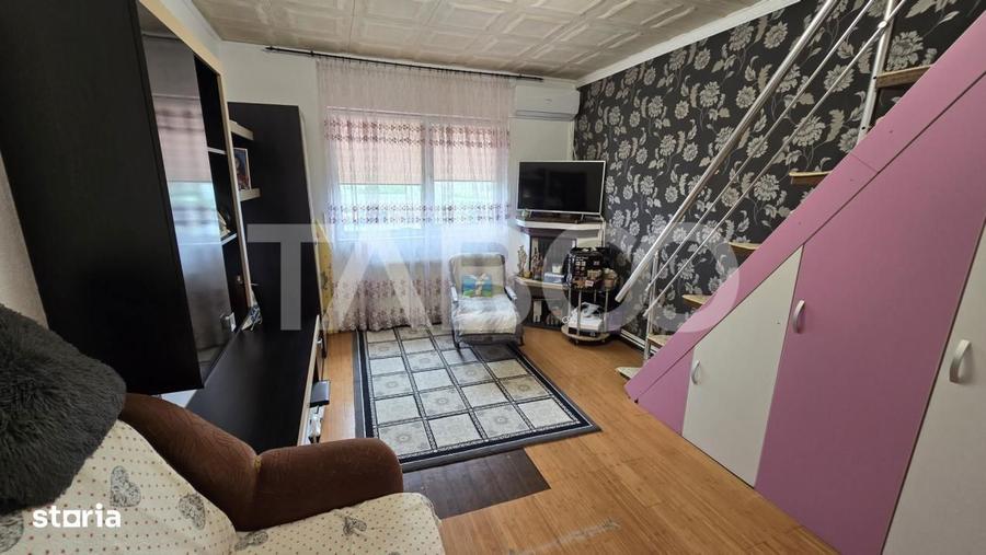 Apartament cu 3 camere semidecomandat, mobilat în Lazaret