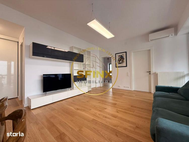 Apartament cu 3 camere semidecomandat, mobilat în Calea Călărașilor