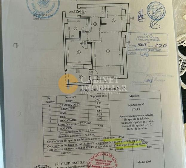 Apartament cu 2 camere decomandat, mobilat în Tătărași