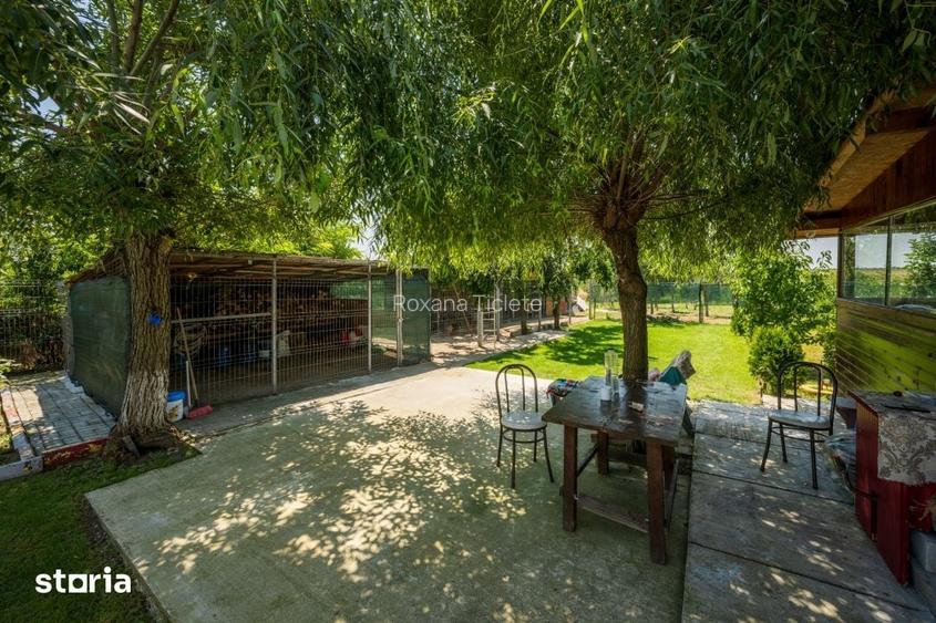 RACARI - DAMBOVITA - SAT BALANESTI, CASA PE PARTER 85 MP, LOT 2200 MP!