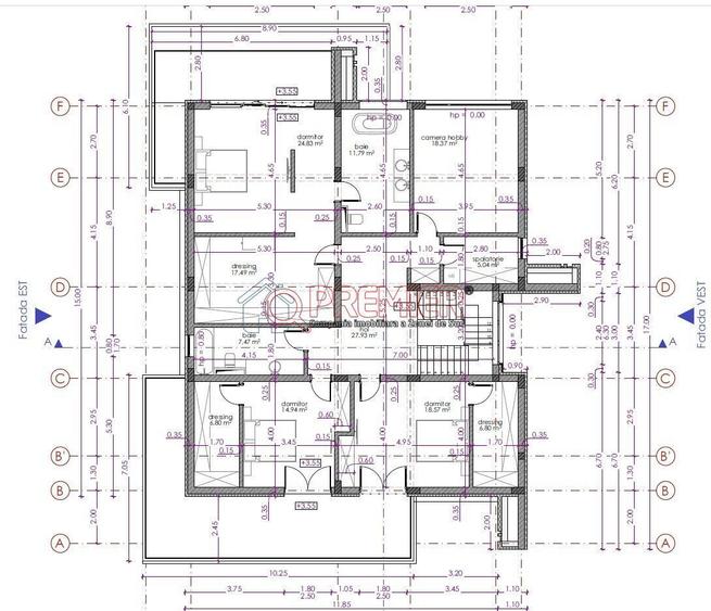 Casă cu 6 camere cu Teren 670 Mp în Metalurgiei
