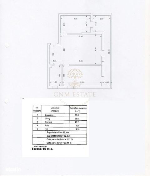 2 Camere + Terasa 77 m.p.| Bloc Nou | Zona Eminescu | Metrou Obor - 7