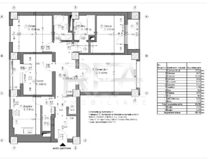 Apartament cu 4 camere decomandat, mobilat în Ghencea