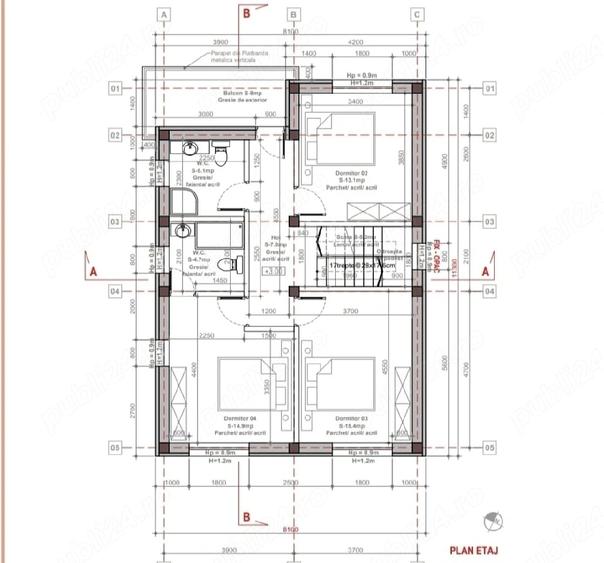 Casă cu 4 camere cu Teren 524 Mp în Copăceni