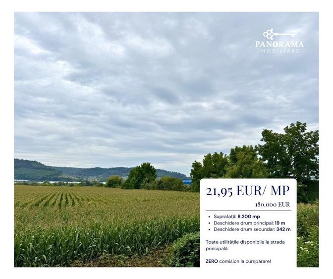 Teren Construcții intravilan de 8200 mp, în Nord-Est