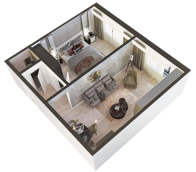 Apartament cu 2 camere decomandat în Agigea