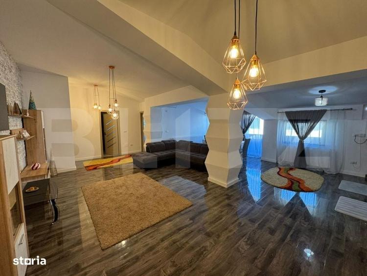 Apartament tip penthouse, 3 camere, 110 mp, 3 locuri de parcare, zona - 4