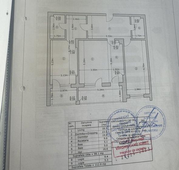 Apartament cu 3 camere decomandat, mobilat în P-ța Unirii