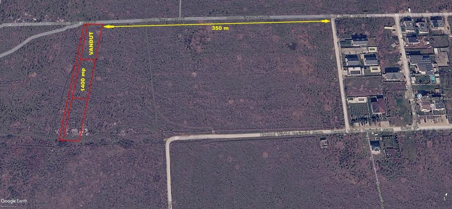 Teren agricol intravilan de 1400 mp, în Băneasa