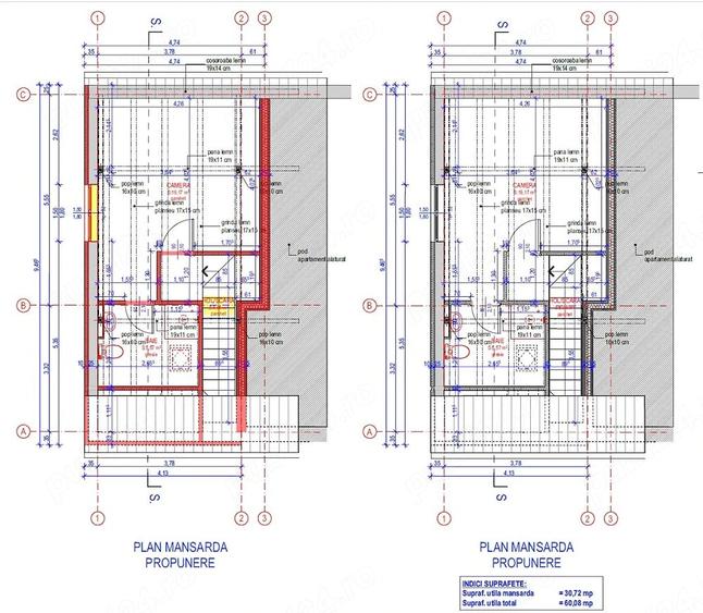 Apartament cu 2 camere decomandat în Ultracentral