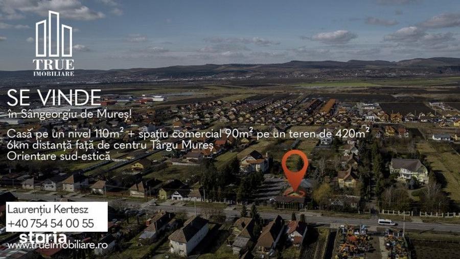 Casa 110m2 + spa?iu com 90m2, teren 420m2, Sangeorgiu de Mure?! - 3