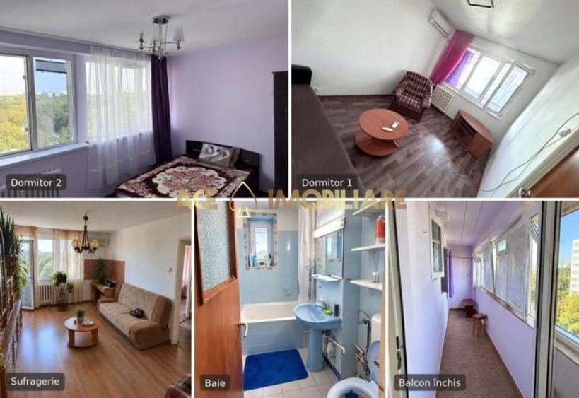 Apartament cu 3 camere semidecomandat, mobilat în Titan