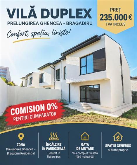 Vanzare - Casa - Vila - Prelungirea Ghencea - Cartierul Latin - 235000E TVA INCL