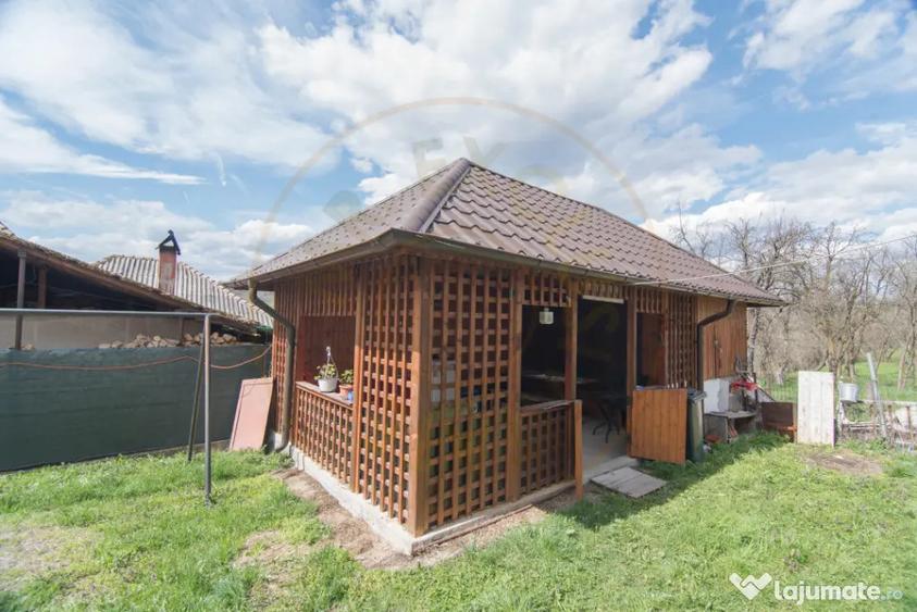 Casă cu 3 camere cu Teren 1000 Mp în Văcarea