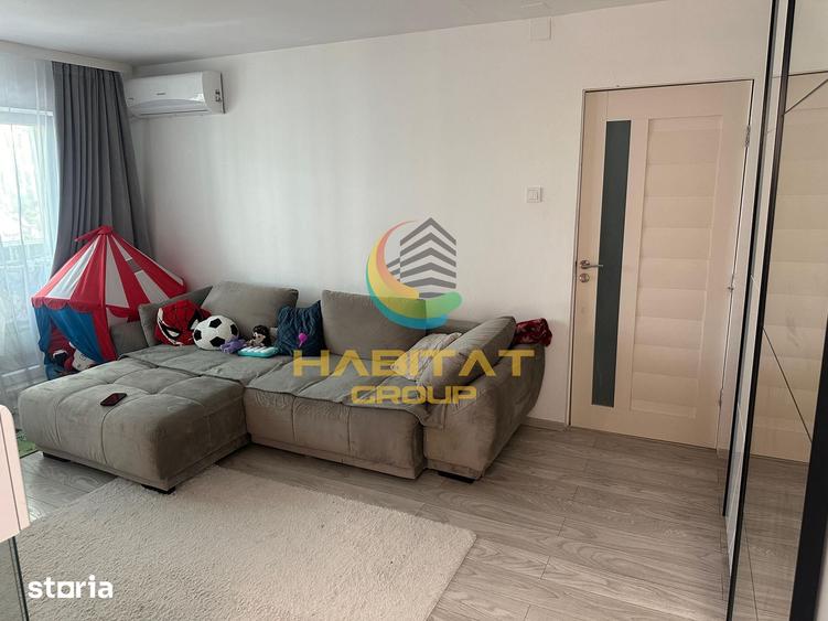 Apartament cu 2 camere semidecomandat în Giurgiului