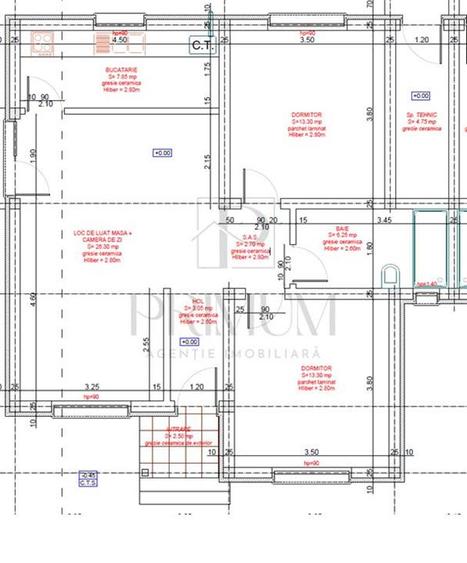 Duplex cu 3 camere cu Canalizare în Moșnița Nouă