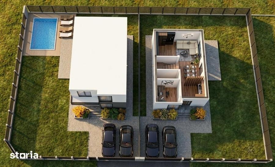 Casă cu 4 camere cu Teren 443 Mp în Balotești