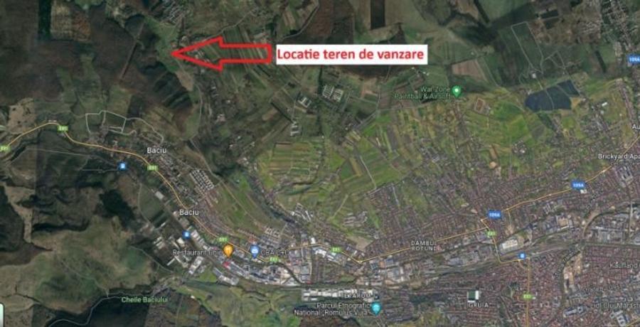 Teren 3100mp de vanzare Valea Seaca / Popesti / Baciu - 3