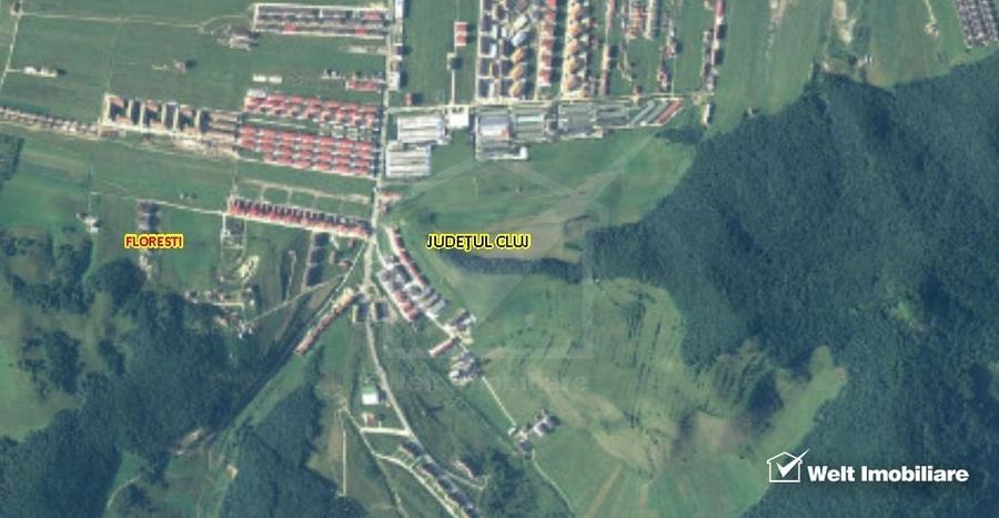 Teren Construcții intravilan de 7850 mp, în Florești