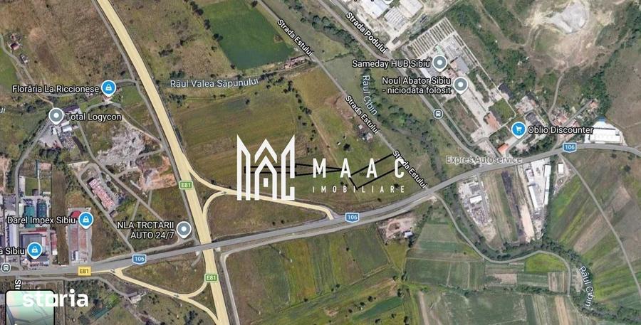 Teren de 3000 mp, în Est
