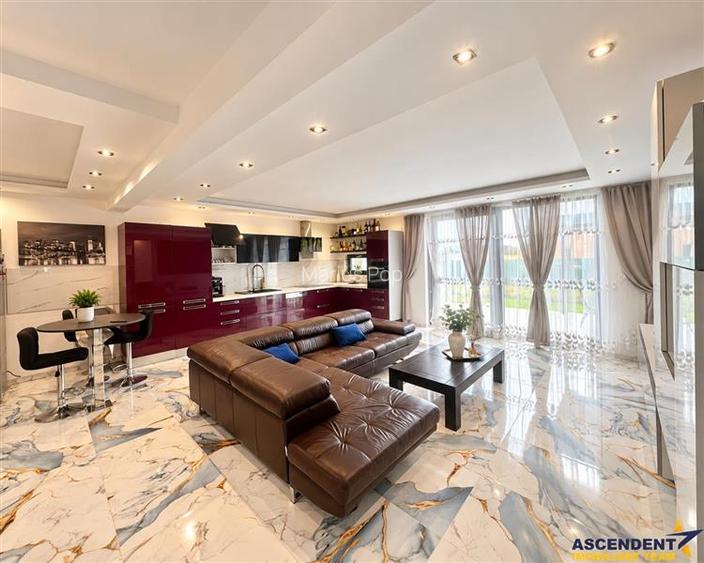 Vila individuala noua,pe un nivel, teren 800mp, terasa, foisor, panouri solare,