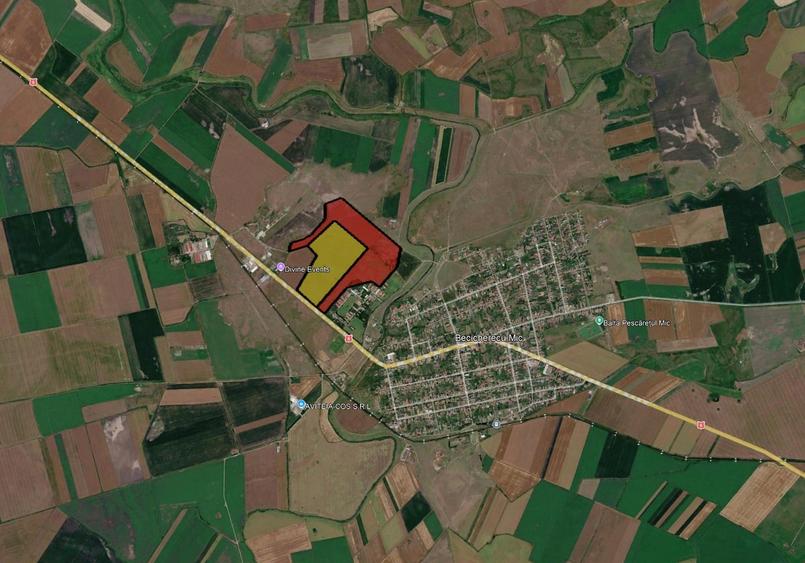 Teren Construcții intravilan de 466.98498535156 mp, în Becicherecu Mic