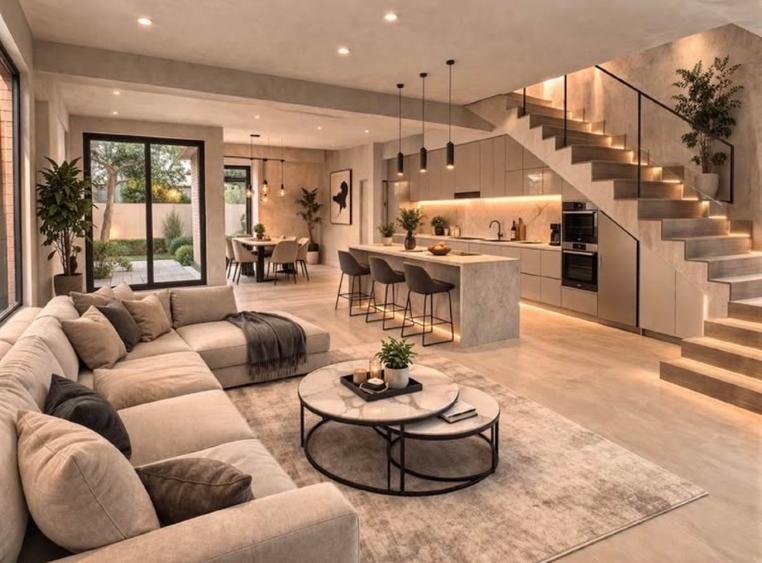 Duplex cu 4 camere cu Teren 250 Mp în Central