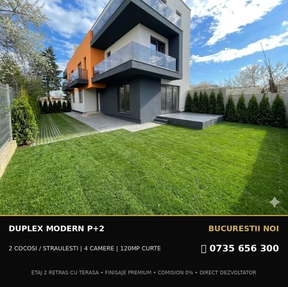 Duplex cu 4 camere cu Canalizare în Străulești