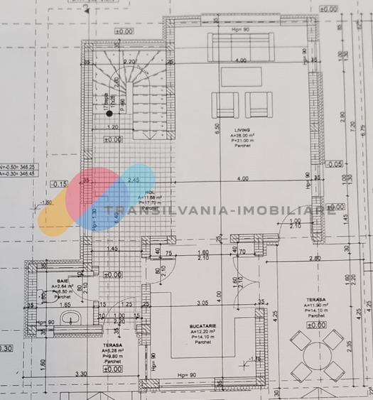 Casă individuală cu 4 camere cu Canalizare în Apahida