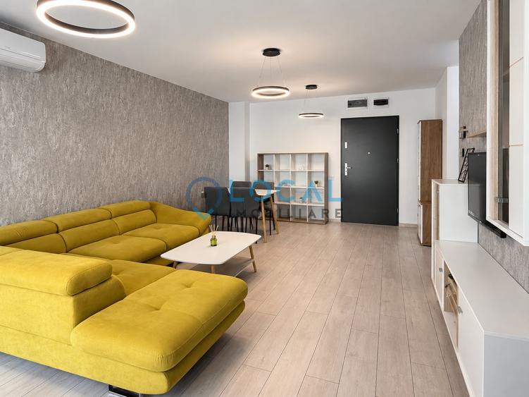 Apartament cu 2 camere semidecomandat, mobilat în Mărăști