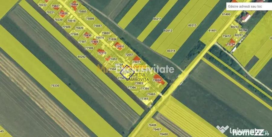 Casă cu 3 camere cu Teren 800 Mp în Tărtășești