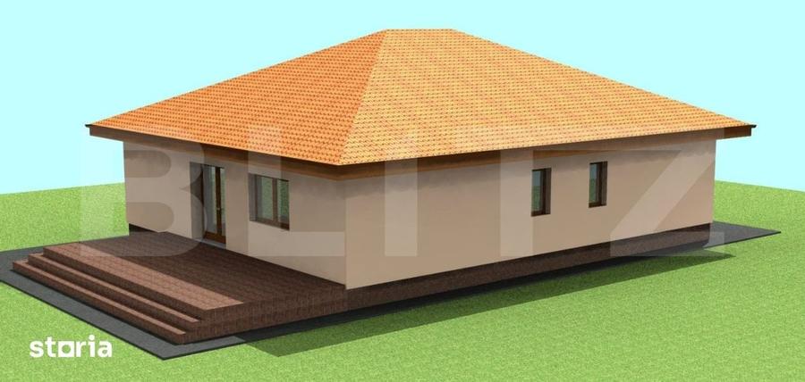 Casă cu 5 camere cu Teren 500 Mp în Central