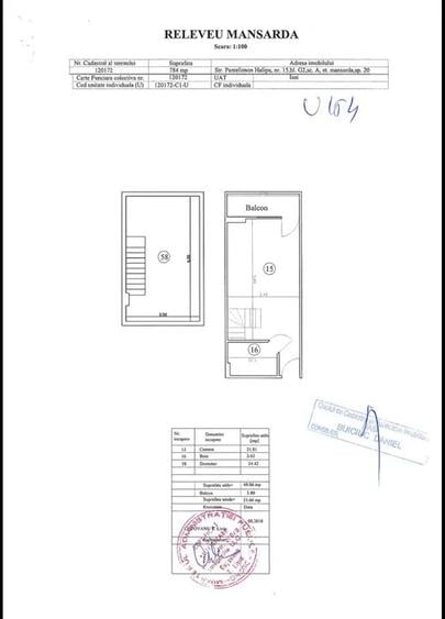 Apartament cu 2 camere semidecomandat în Nicolina