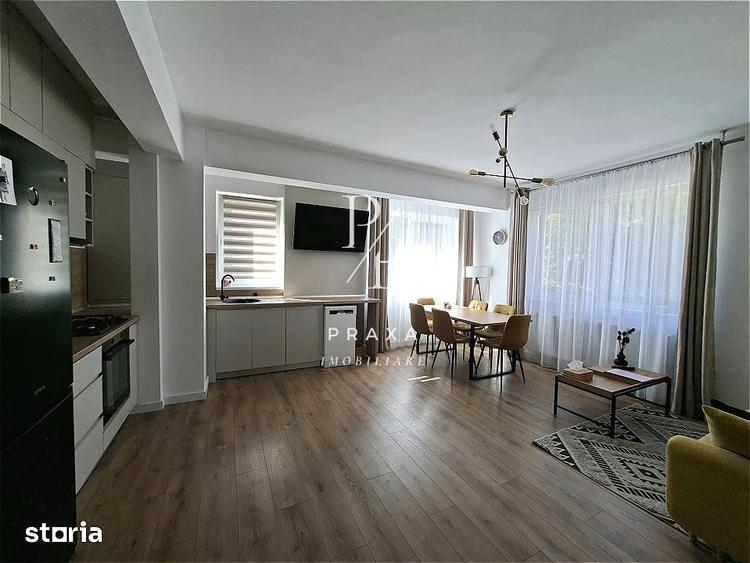 Apartament 3 camere, 60mp, mobilat complet, parcare, zona strada Teilor! - 1
