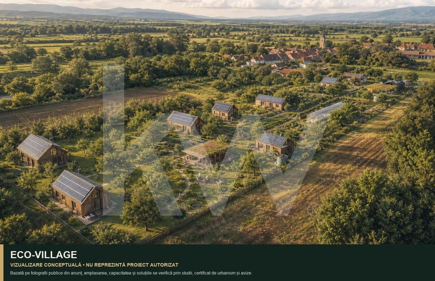 Teren Construcții intravilan de 7979 mp, în Delenii