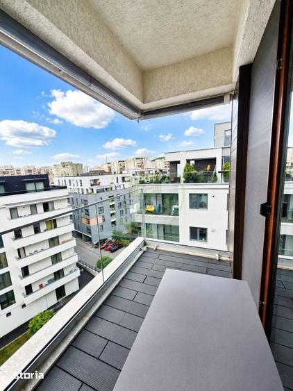 Inchiriez apartament 2 camere de 64mp, bloc Nou, situat pe Colina Univ - 8